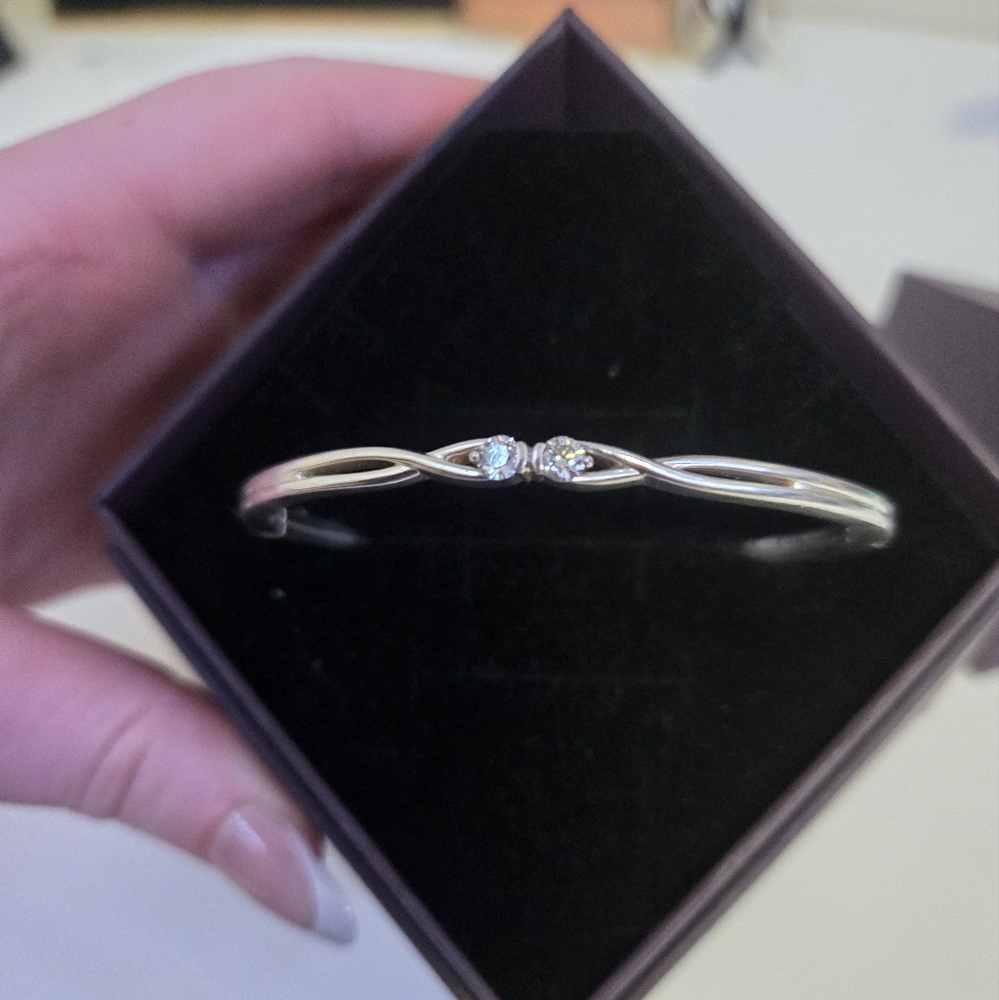 Lab Grown Diamond Pandora Bangle